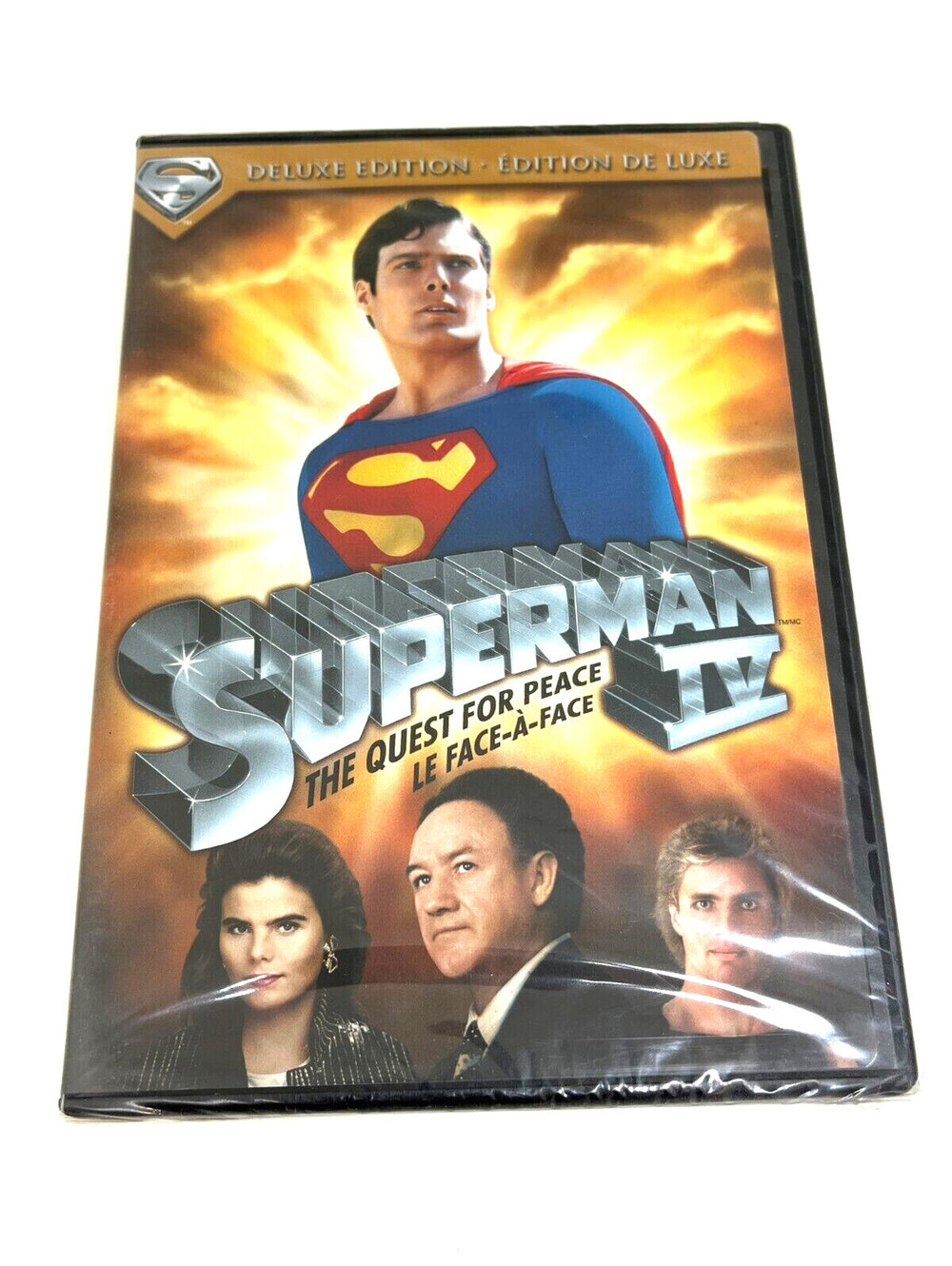 Superman IV The Quest for Peace DVD - Brand New Sealed - Deluxe Edition